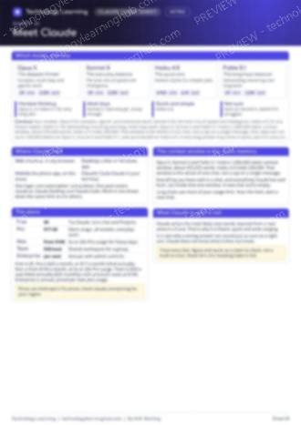 Page 1 of the Meet Claude cheat sheet