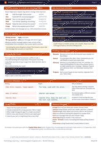 Page 2 of the Prompts and Conversations cheat sheet